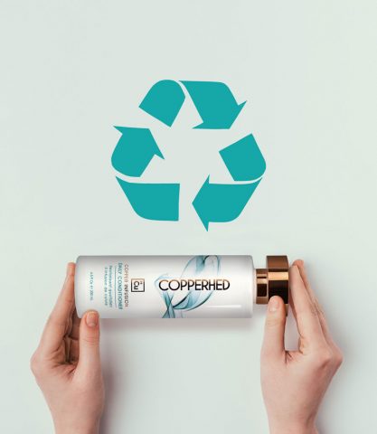 Recycle Copperhed hair care